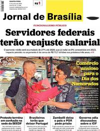 Capa do jornal Jornal de Brasília 04/06/2025