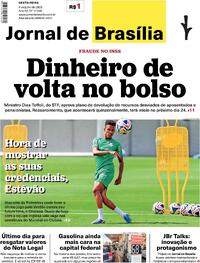Capa do jornal Jornal de Brasília 04/07/2025