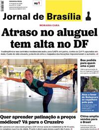 Capa do jornal Jornal de Brasília 04/08/2025