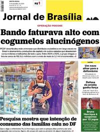 Capa do jornal Jornal de Brasília 05/09/2025