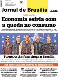 Capa do jornal Jornal de Brasília 05/12/2025
