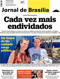 Capa do jornal Jornal de Brasília 06/10/2025