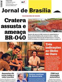 Capa do jornal Jornal de Brasília 09/12/2025
