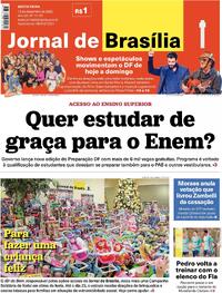 Capa do jornal Jornal de Brasília 12/12/2025