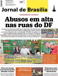Capa do jornal Jornal de Brasília 13/10/2025