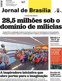 Capa do jornal Jornal de Brasília 17/10/2025