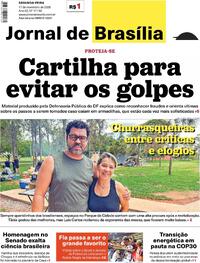 Capa do jornal Jornal de Brasília 17/11/2025