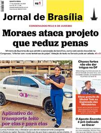 Capa do jornal Jornal de Brasília 17/12/2025