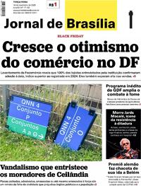 Capa do jornal Jornal de Brasília 18/11/2025