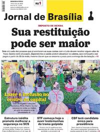 Capa Jornal de Brasília 19/05/2025