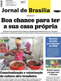 Capa do jornal Jornal de Brasília 19/11/2025