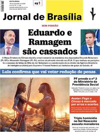 Capa do jornal Jornal de Brasília 19/12/2025