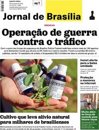 Capa do jornal Jornal de Brasília 20/08/2025