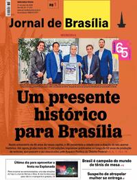 Capa do jornal Jornal de Brasília 21/04/2025