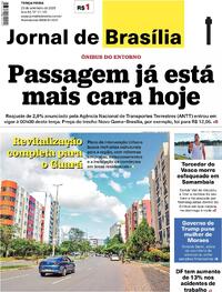 Capa do jornal Jornal de Brasília 23/09/2025