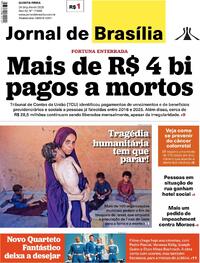 Capa do jornal Jornal de Brasília 24/07/2025