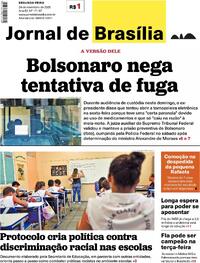 Capa do jornal Jornal de Brasília 24/11/2025