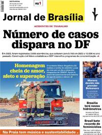 Capa do jornal Jornal de Brasília 25/07/2025