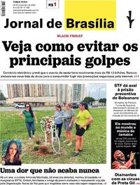 Capa do jornal Jornal de Brasília 25/11/2025