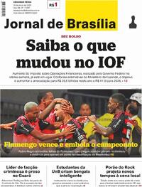 Capa do jornal Jornal de Brasília 26/05/2025