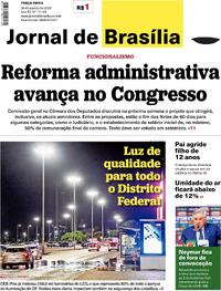 Capa do jornal Jornal de Brasília 26/08/2025