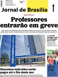 Capa Jornal de Brasília 28/05/2025