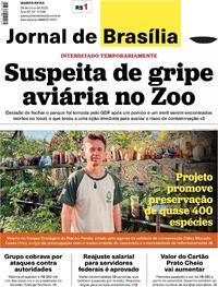 Capa do jornal Jornal de Brasília 29/05/2025