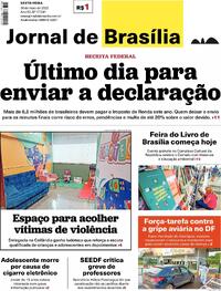 Capa do jornal Jornal de Brasília 30/05/2025