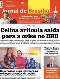 Capa do jornal Jornal de Brasília 02/04/2026