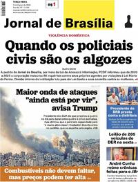 Capa do jornal Jornal de Brasília 03/03/2026