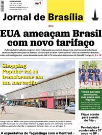 Capa Jornal de Brasília 03/06/2026