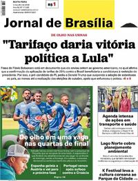 Capa Jornal de Brasília 03/07/2026