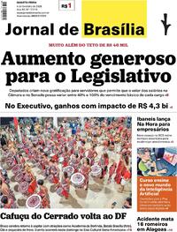 Capa do jornal Jornal de Brasília 04/02/2026
