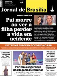 Capa do jornal Jornal de Brasília 04/03/2026