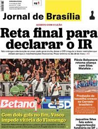 Capa Jornal de Brasília 04/05/2026