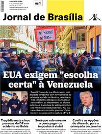 Capa do jornal Jornal de Brasília 05/01/2026