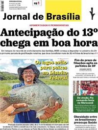 Capa do jornal Jornal de Brasília 06/04/2026