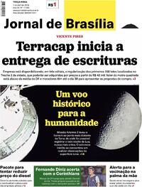 Capa do jornal Jornal de Brasília 07/04/2026