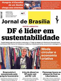 Capa Jornal de Brasília 07/05/2026