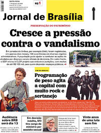 Capa Jornal de Brasília 07/08/2026