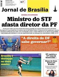 Capa Jornal de Brasília