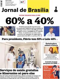 Capa Jornal de Brasília