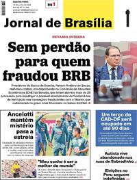 Capa do jornal Jornal de Brasília 10/06/2026