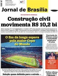 Capa Jornal de Brasília