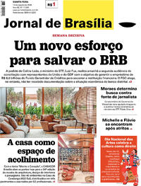 Capa Jornal de Brasília 12/08/2026