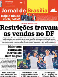 Capa Jornal de Brasília 13/07/2026