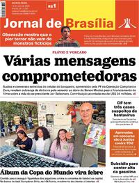 Capa Jornal de Brasília 14/05/2026