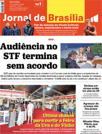 Capa Jornal de Brasília