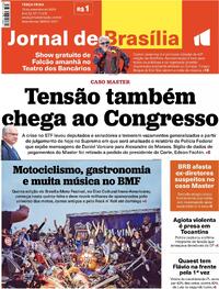 Capa Jornal de Brasília 15/09/2026
