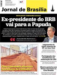 Capa Jornal de Brasília 17/04/2026